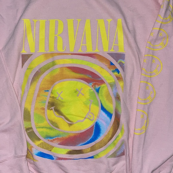 Band Crew Sweatshirt- Nirvana - Picture 2 of 2